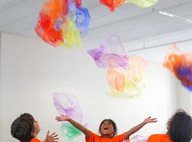 Die Wunder des kreativen Kindertanzes